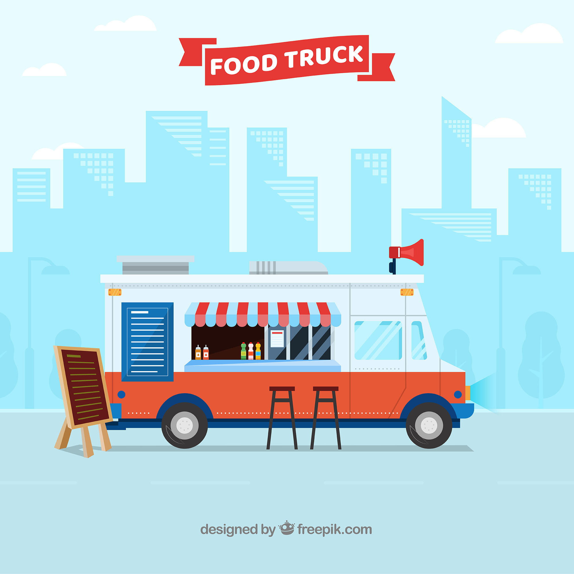 Emplacement nourriture (Food truck, granita, hamburger, ...)